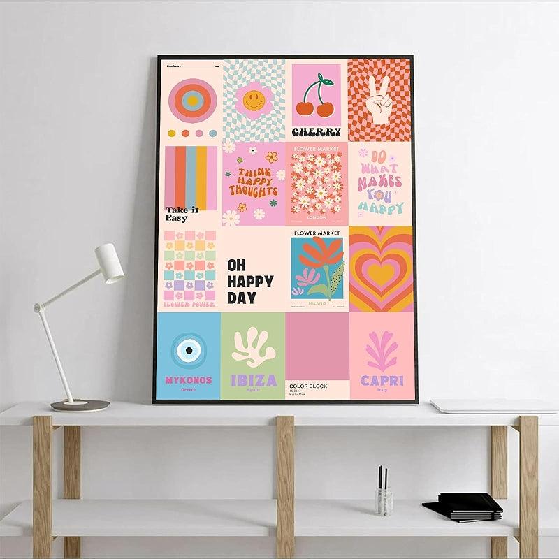 Dark Academia Wall Collage Kit With 70 Aesthetic Pictures-Original Frame