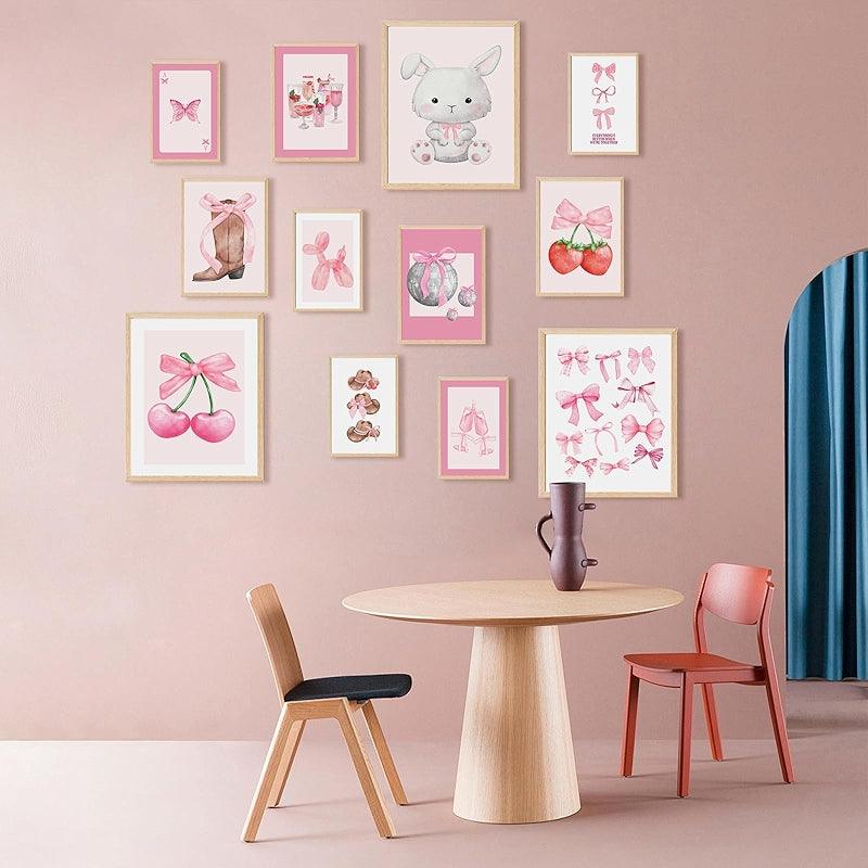 Whimsical And Coastal Art Collection Set-Original Frame