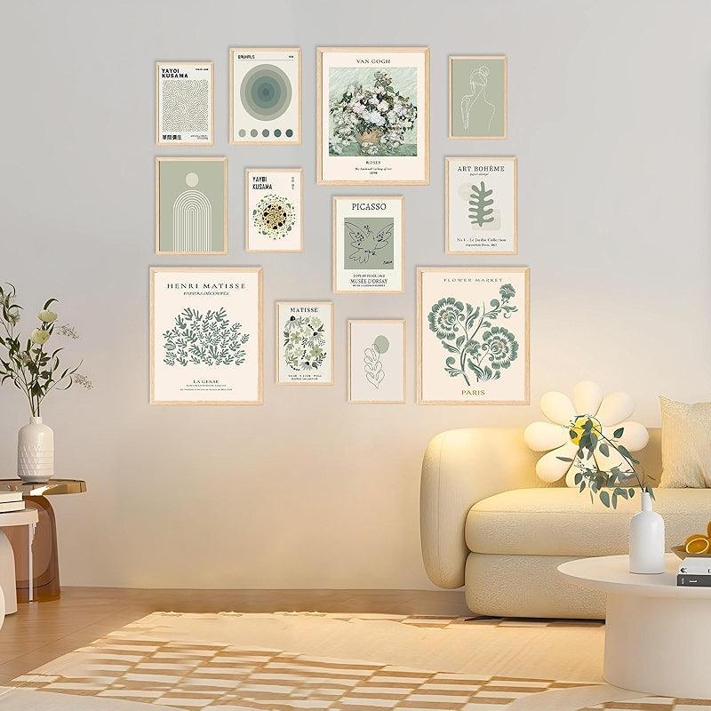 Whimsical And Coastal Art Collection Set-Original Frame