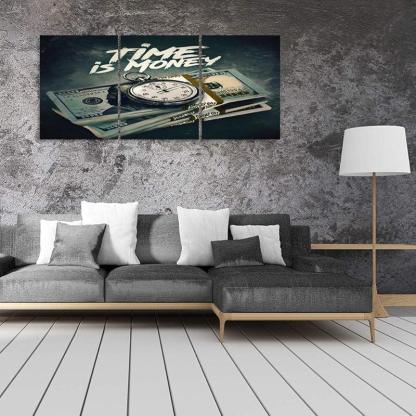 Inspirational Wall Art Canvas Set For Motivation And Success-Original Frame