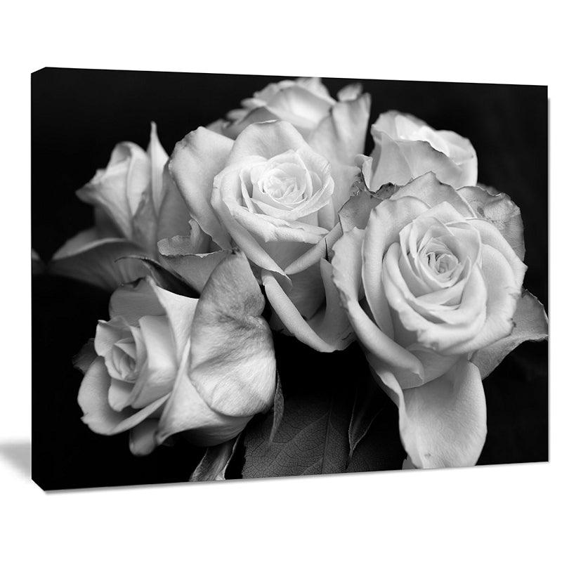 Classic Rose Canvas Wall Art-Original Frame