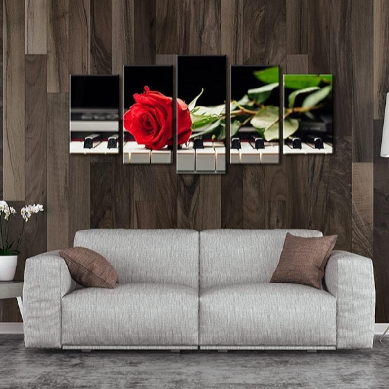 5 Piece Tranquil Landscapes And Timeless Elegance Collection-Original Frame