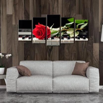 5 Piece Tranquil Landscapes And Timeless Elegance Collection-Original Frame