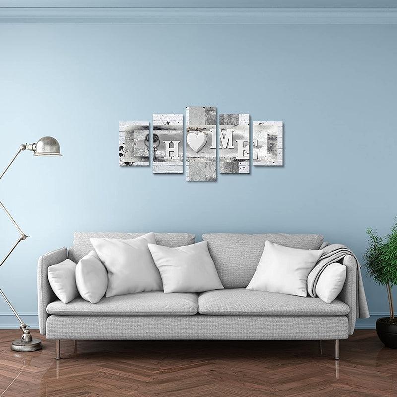 Orchid Flowers Canvas Print Abstract Floral Artwork-Original Frame