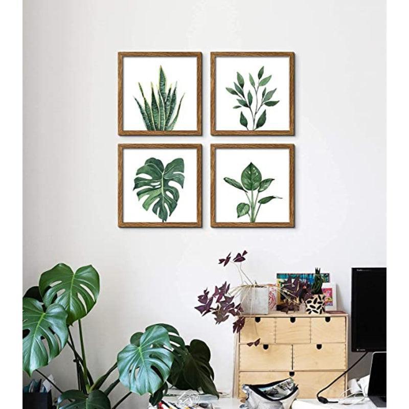 4 Panels Botanical Picture Frame Set For Wall Art Décor-Original Frame