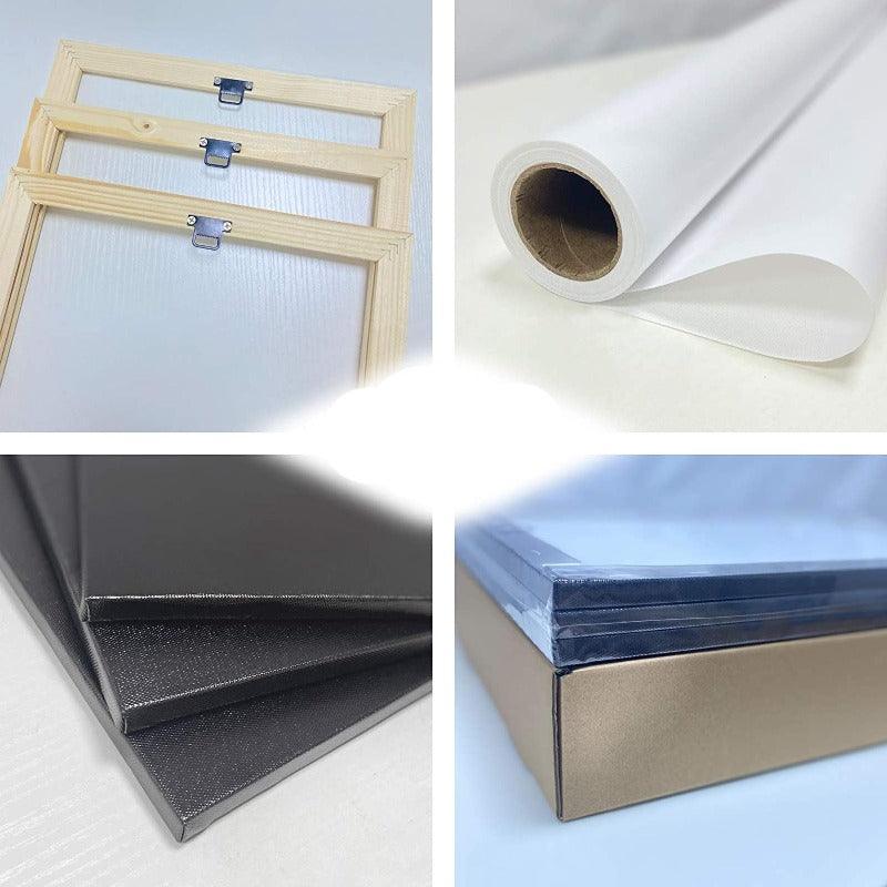 3 Panels Modern Framed Canvas Wall Art Poster Frames-Original Frame