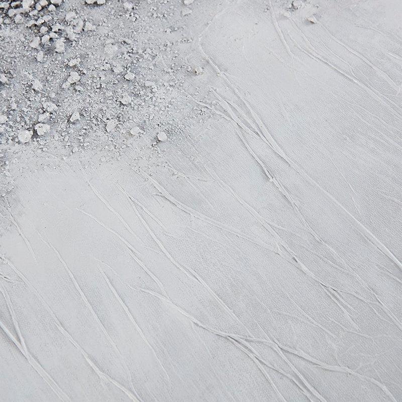 3 Pieces Textured Abstract Canvas Wall Art-Original Frame