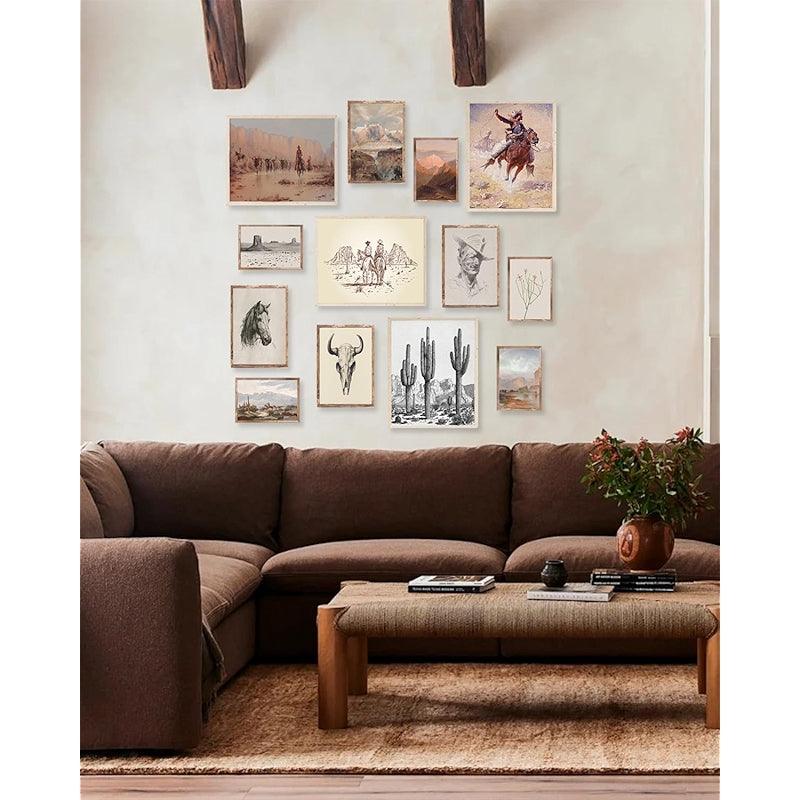 Dark Academia Wall Collage Kit With 70 Aesthetic Pictures-Original Frame