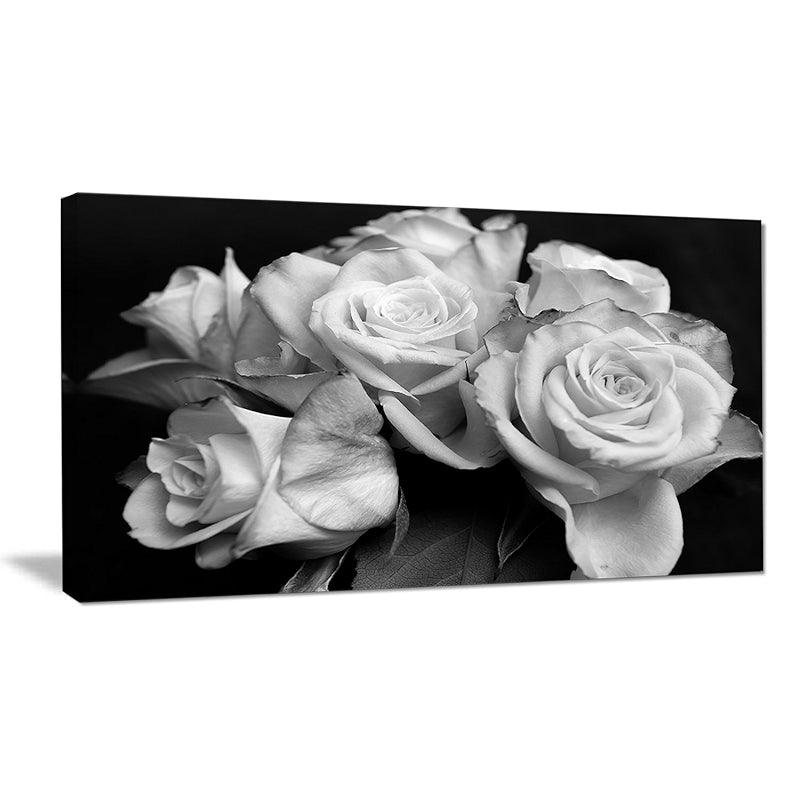 Classic Rose Canvas Wall Art-Original Frame