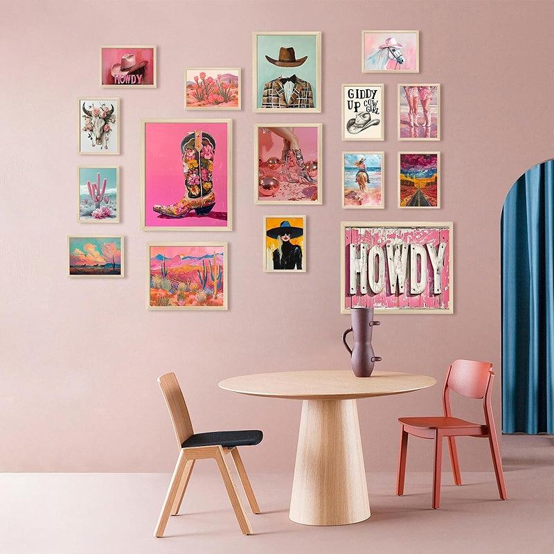 Whimsical And Coastal Art Collection Set-Original Frame