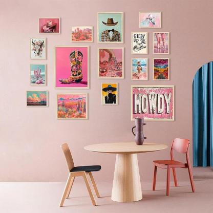 Whimsical And Coastal Art Collection Set-Original Frame