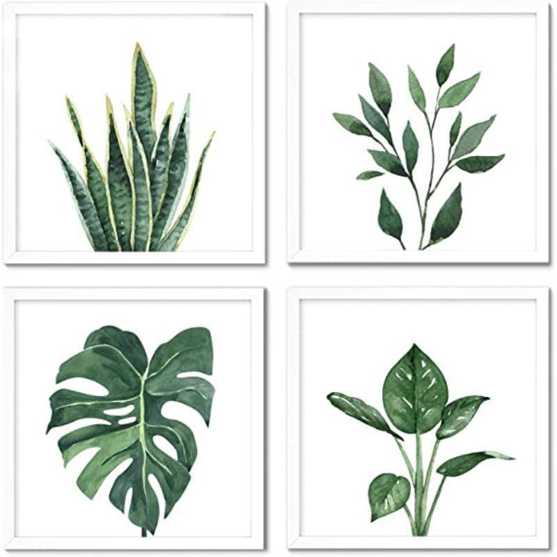 4 Panels Botanical Picture Frame Set For Wall Art Décor-Original Frame
