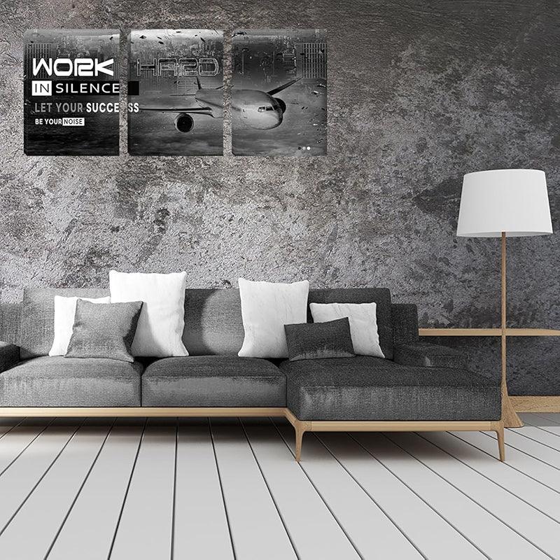 Inspirational Wall Art Canvas Set For Motivation And Success-Original Frame