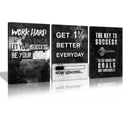 3 Panels Modern Framed Canvas Wall Art Poster Frames-Original Frame