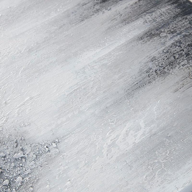 3 Pieces Textured Abstract Canvas Wall Art-Original Frame