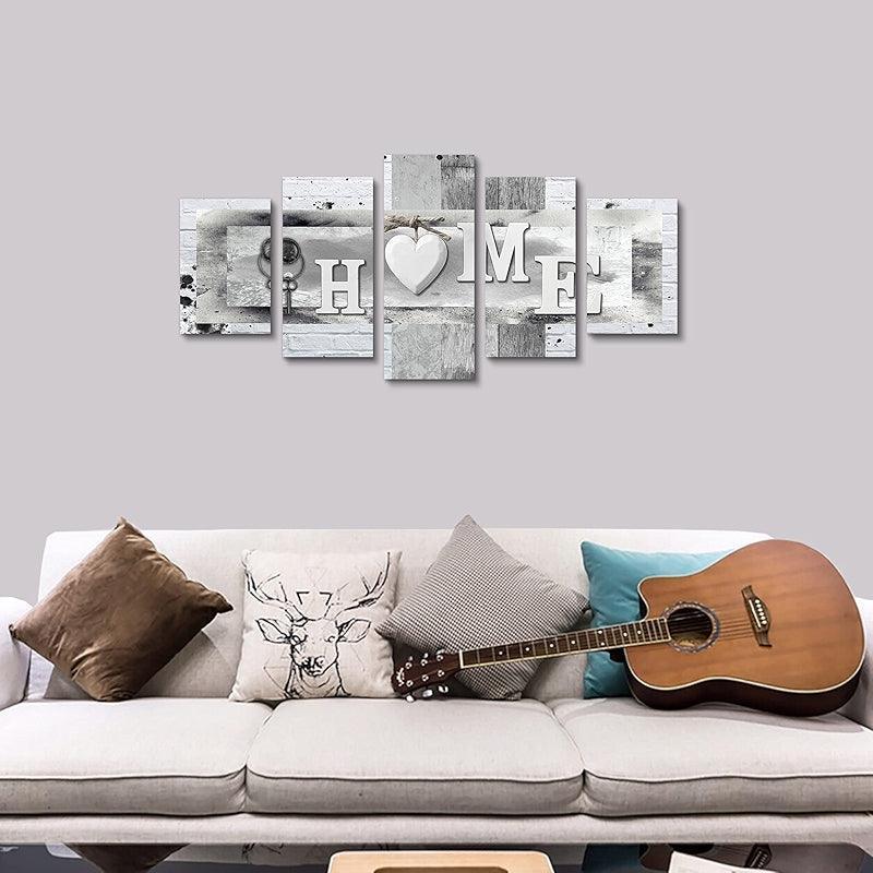 Orchid Flowers Canvas Print Abstract Floral Artwork-Original Frame