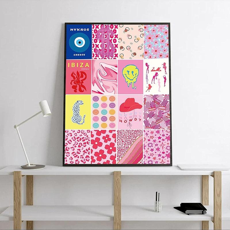 Dark Academia Wall Collage Kit With 70 Aesthetic Pictures-Original Frame