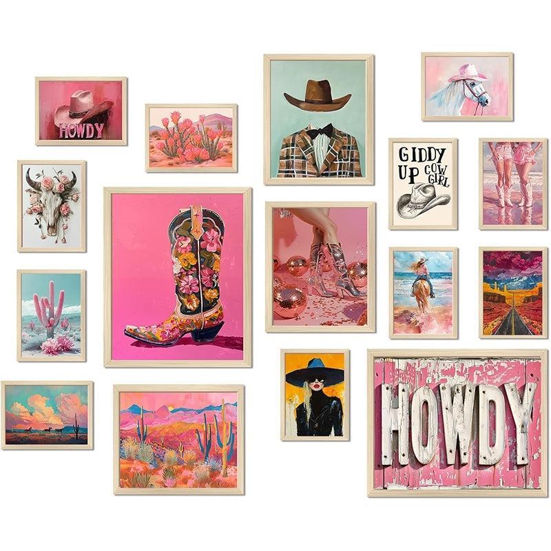 Whimsical And Coastal Art Collection Set-Original Frame