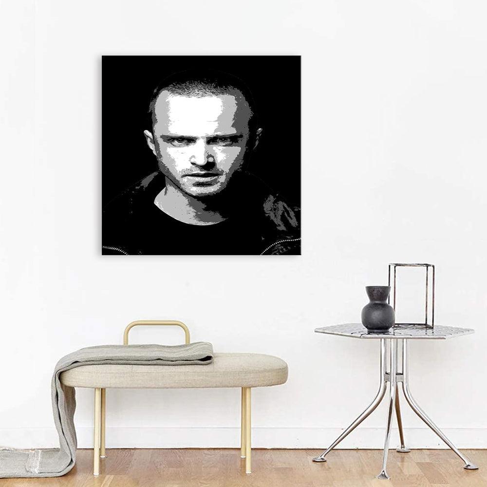 Jesse Pinkman 1 Piece HD Multi Panel Canvas Wall Art Frame-Original Frame