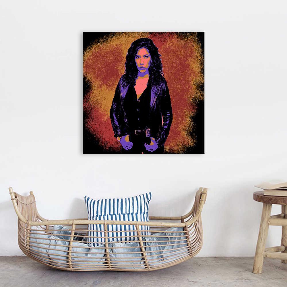 Rosa Diaz 1 Piece HD Multi Panel Canvas Wall Art Frame-Original Frame