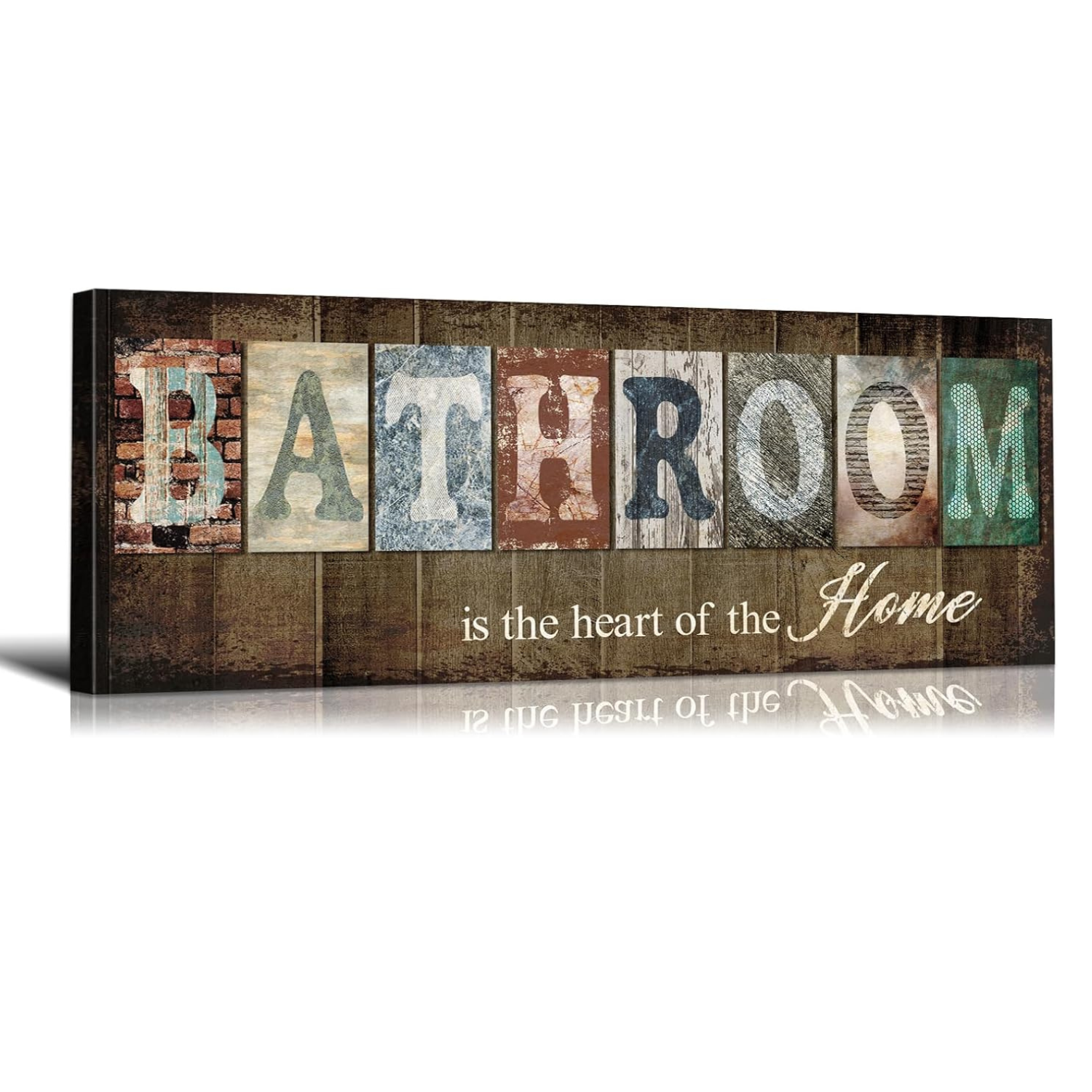 Family Sign Canvas Décor Painting 5 Pieces Wall Art