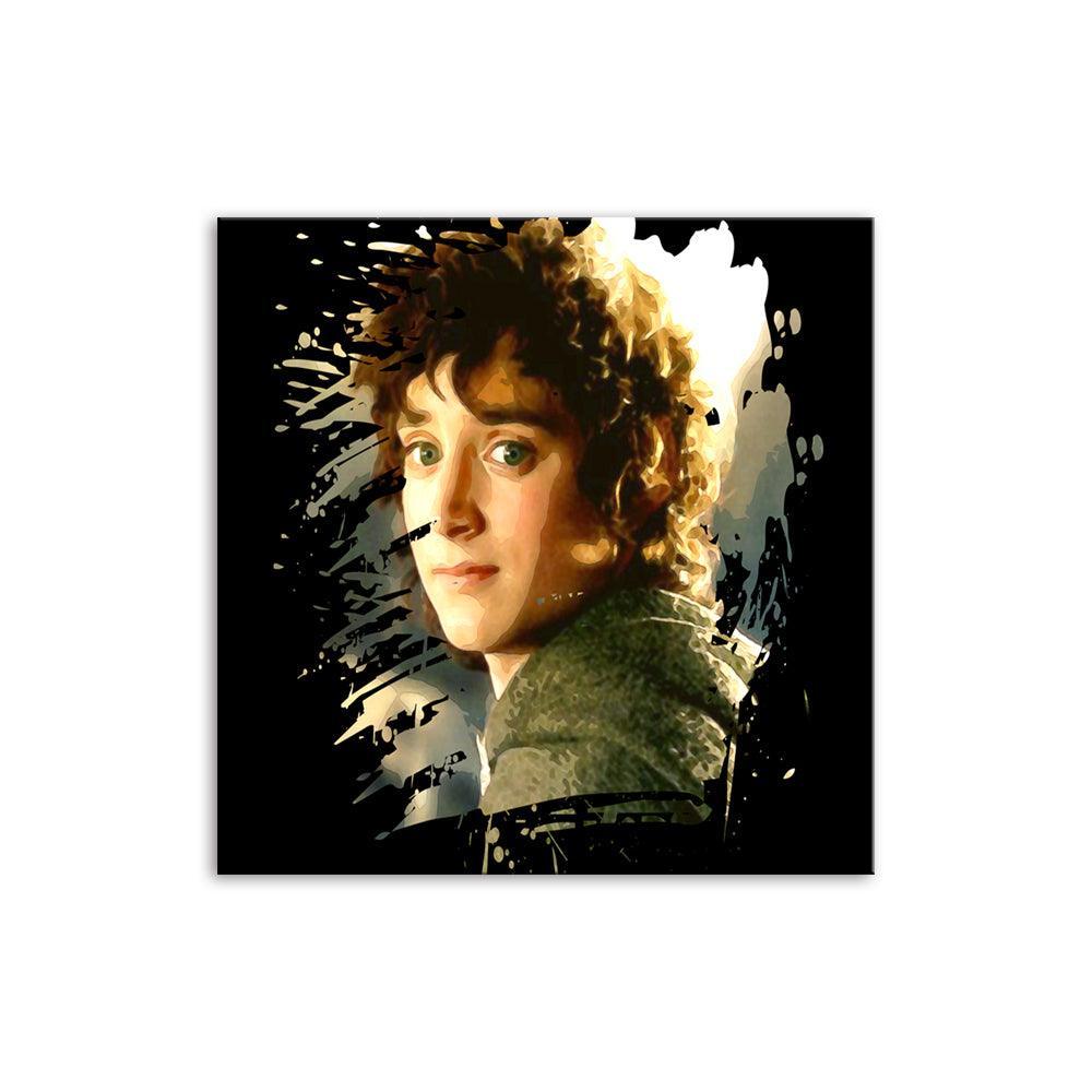 Bilbo Bolsón 1 Piece HD Multi Panel Canvas Wall Art Frame-Original Frame