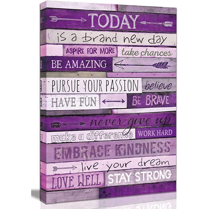 Inspirational Wall Art Decorative Frame-Original Frame