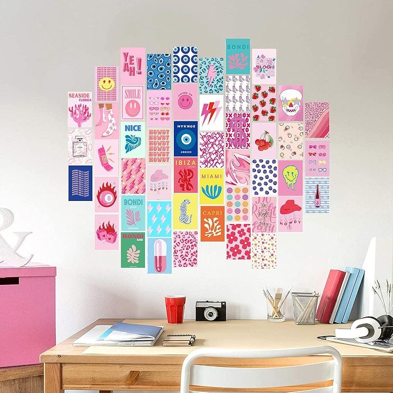 Dark Academia Wall Collage Kit With 70 Aesthetic Pictures-Original Frame