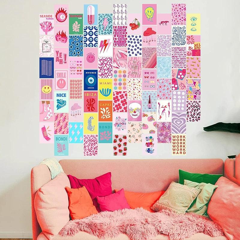 Dark Academia Wall Collage Kit With 70 Aesthetic Pictures-Original Frame