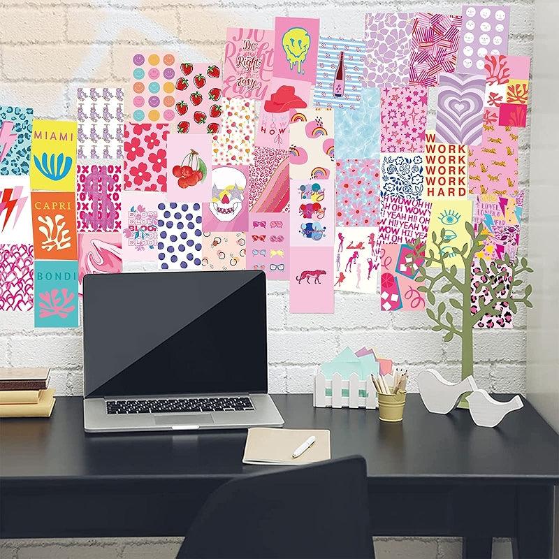 Dark Academia Wall Collage Kit With 70 Aesthetic Pictures-Original Frame
