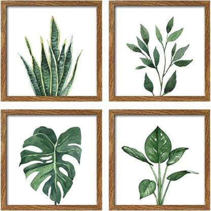 4 Panels Botanical Picture Frame Set For Wall Art Décor-Original Frame