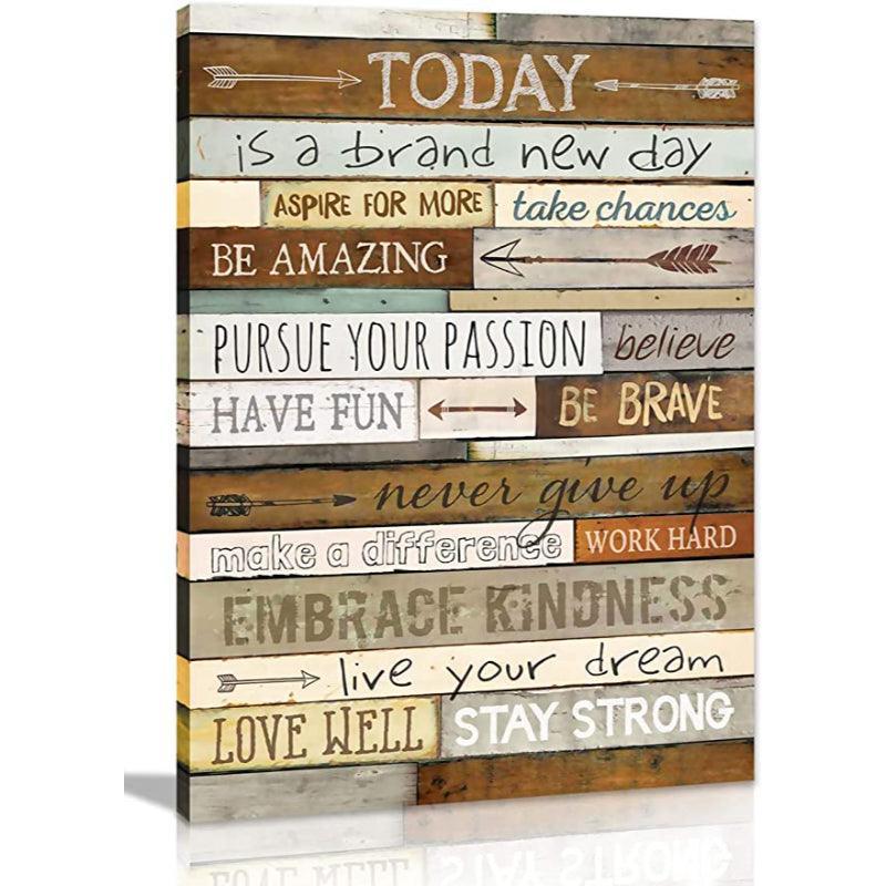 Inspirational Wall Art Decorative Frame-Original Frame