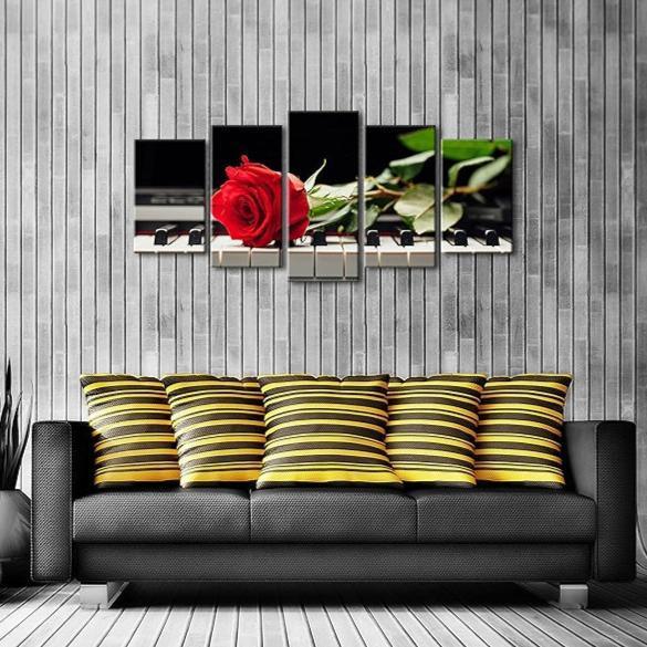 5 Piece Tranquil Landscapes And Timeless Elegance Collection-Original Frame