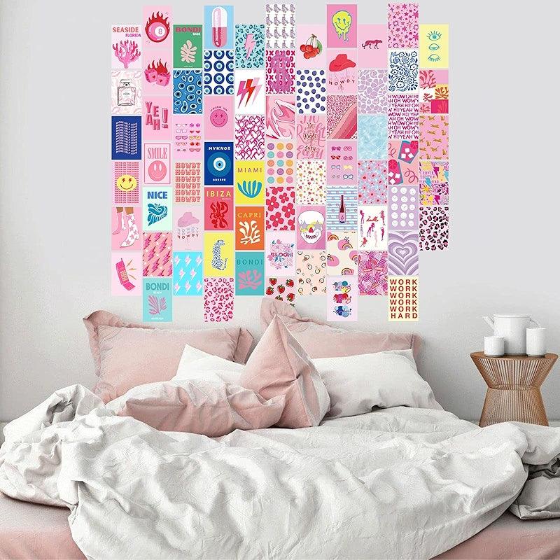 Dark Academia Wall Collage Kit With 70 Aesthetic Pictures-Original Frame