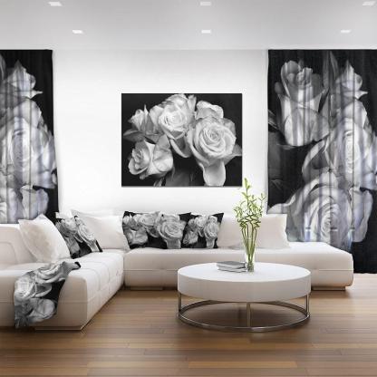 Classic Rose Canvas Wall Art-Original Frame
