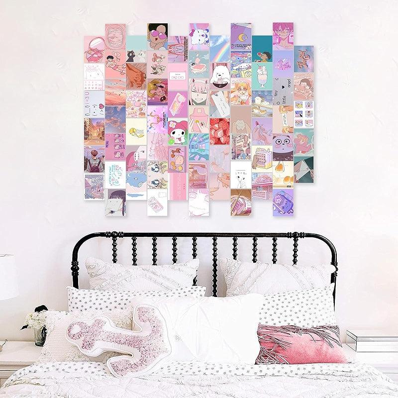 Dark Academia Wall Collage Kit With 70 Aesthetic Pictures-Original Frame