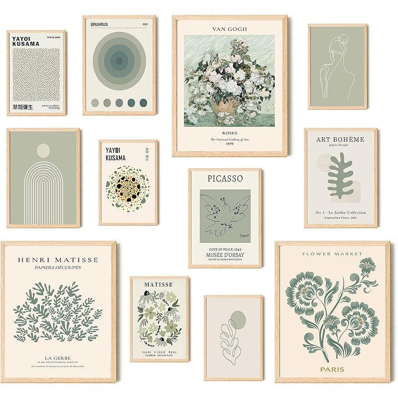 Whimsical And Coastal Art Collection Set-Original Frame