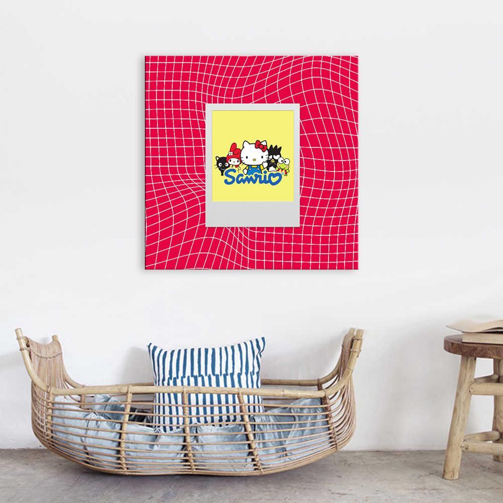 Samrio Friends 1 Piece HD Multi Panel Canvas Wall Art Frame-Original Frame
