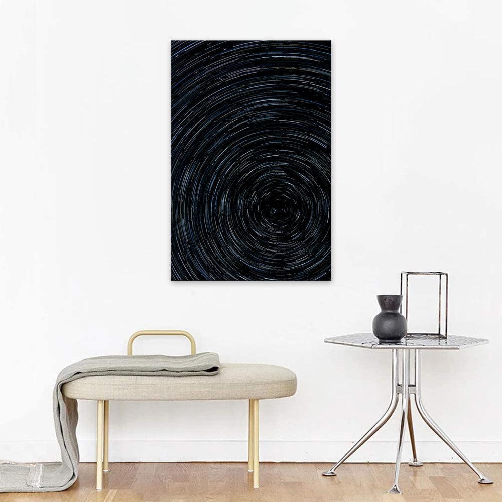 The Black Hole 1 Piece HD Multi Panel Canvas Wall Art Frame-Original Frame