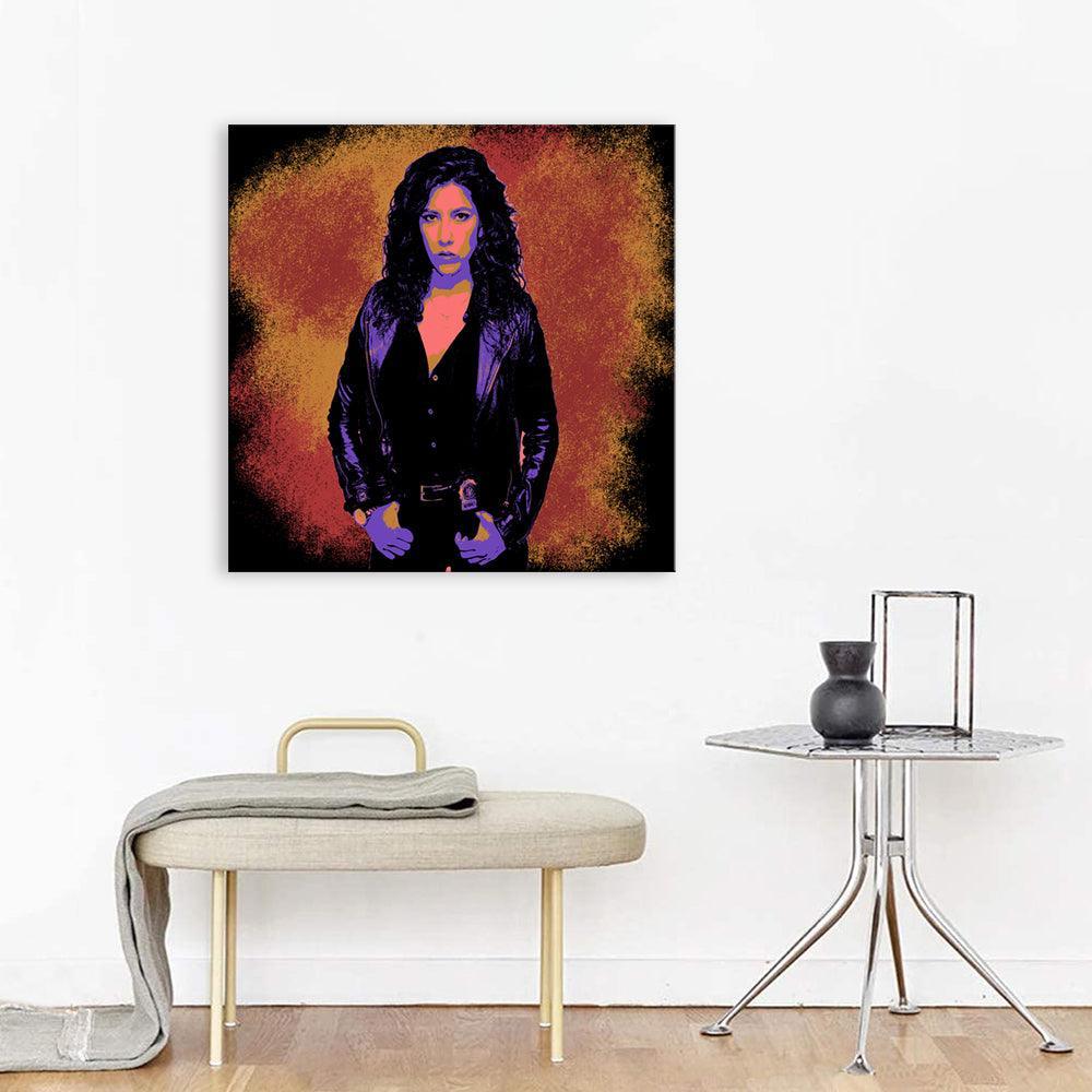 Rosa Diaz 1 Piece HD Multi Panel Canvas Wall Art Frame-Original Frame