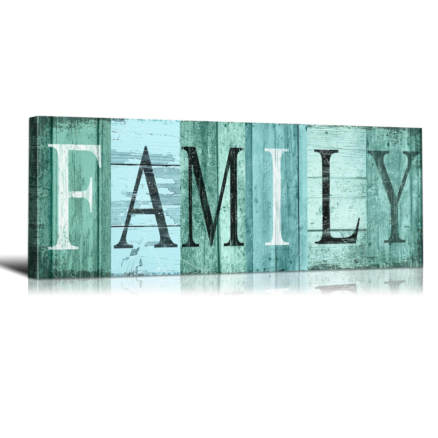 Family Sign Canvas Décor Painting 5 Pieces Wall Art