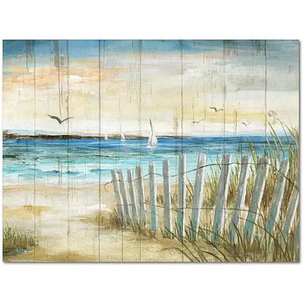 Courtside Market Sun & Sand 16x20 Canvas Wall Art