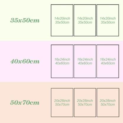 Hindu God Ganesha 3 Piece HD Multi Panel Canvas Wall Art Frame-Original Frame