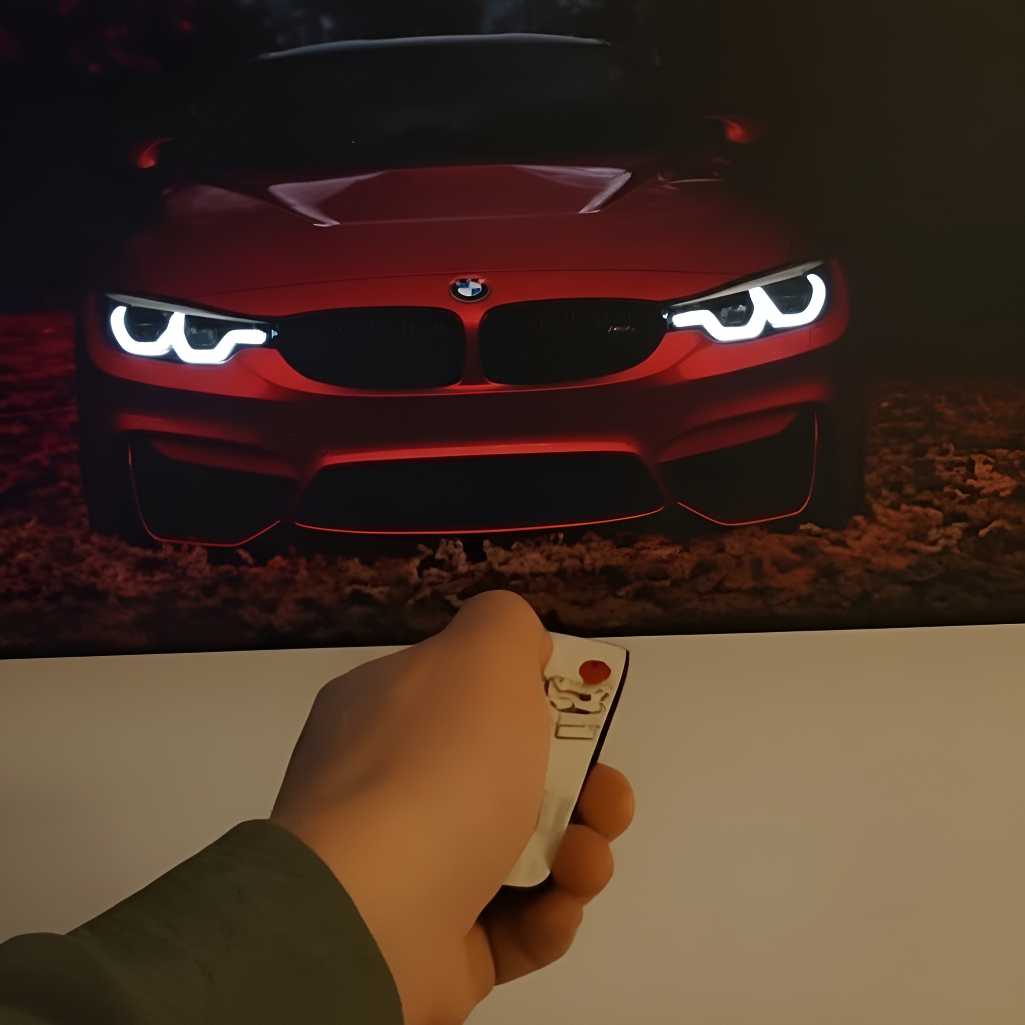 Personalized LED Car Frame With Custom Photo And Neon Light Effect For Home