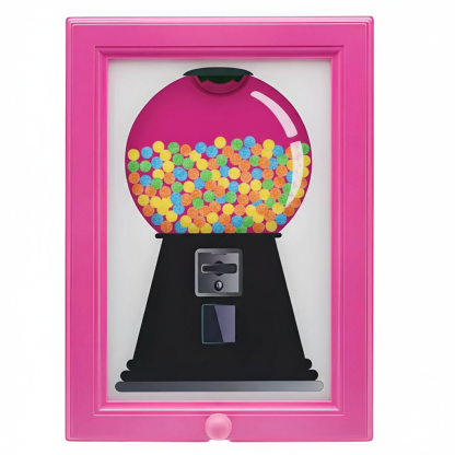 Candy Dispenser Frame For Gumballs And Treats