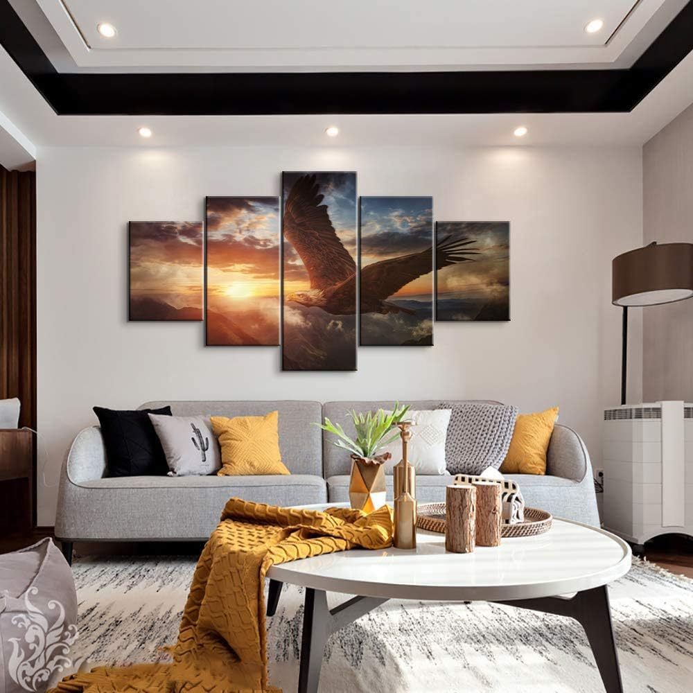 5 Piece Canvas Wall Art For Home And Office Decor