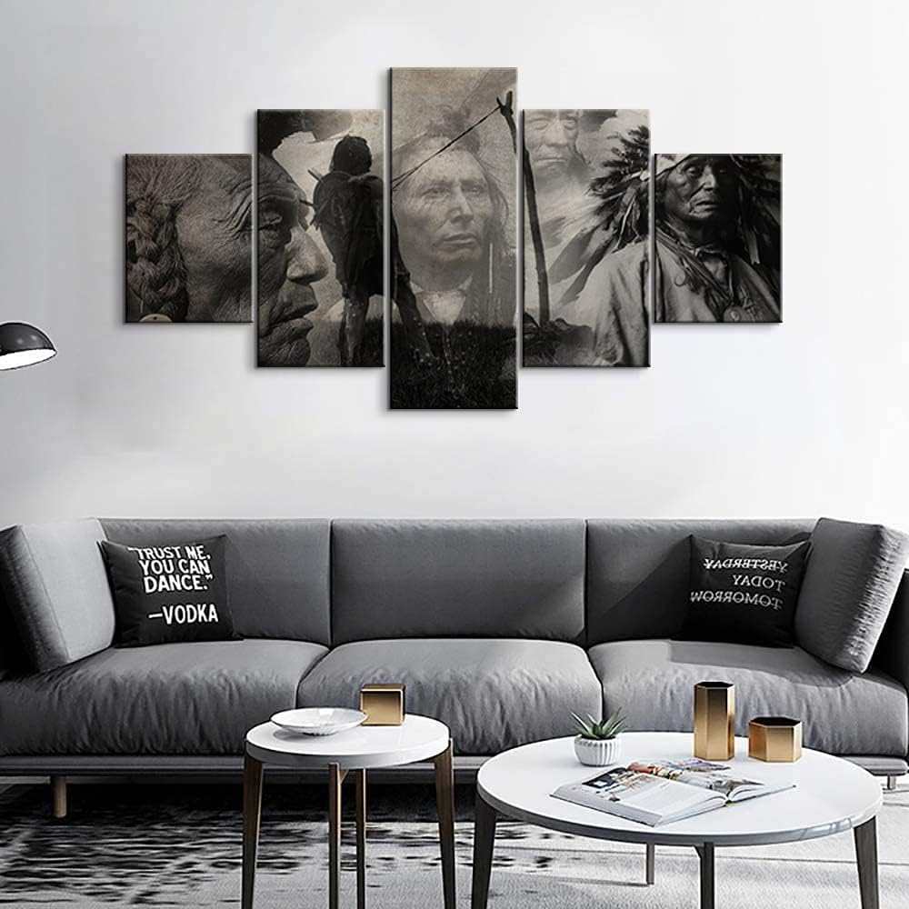 5 Piece Canvas Wall Art For Home And Office Decor