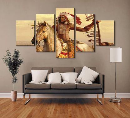 5 Piece Canvas Wall Art For Home And Office Decor