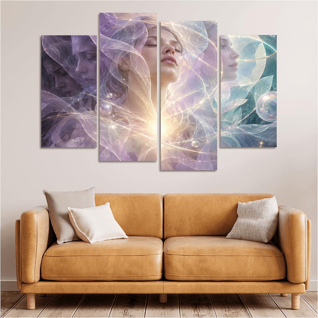 Continuum Veil Of Tender Insight framed paintings [AI-ab6cee3a-ed1c45582e1f]
