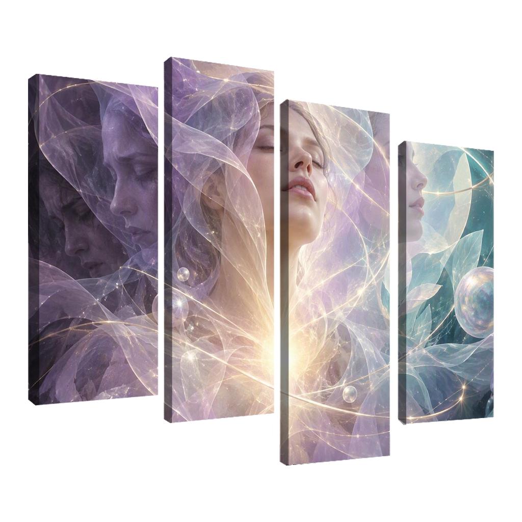 Continuum Veil Of Tender Insight framed paintings [AI-ab6cee3a-0bd29a629ca9]